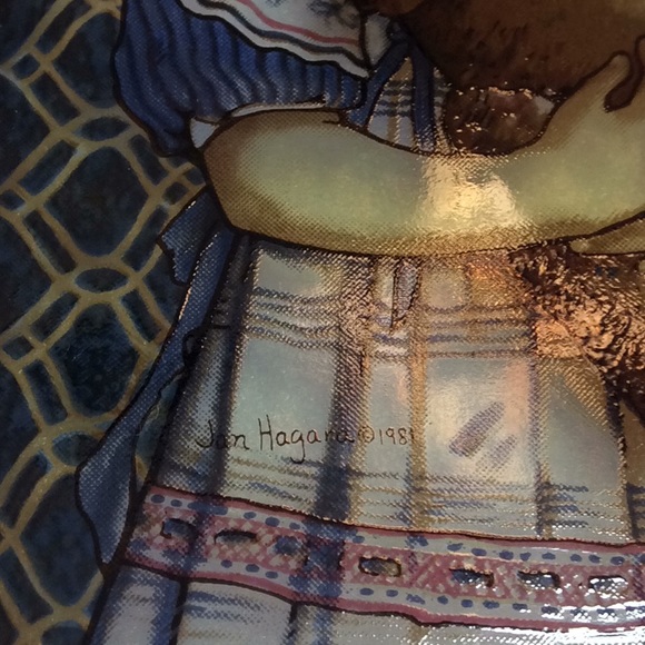 FINAL SALE PRICE Jan Hagara Glass Picture Set - Signed - Picture 7 of 8